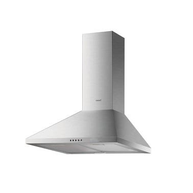 Bricomart CAMPANA COCINA DECORATIVA PIRAMIDAL 60 CM ACABADO INOX CATA V-6000 X