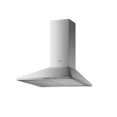Bricomart CAMPANA COCINA DECORATIVA PIRAMIDAL 90 CM ACABADO INOX CATA V-9000 X