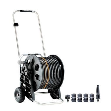 Bricomart CARRO PORTAMANGUERA GENIUS COMPACT-25 Ø15MMX25M