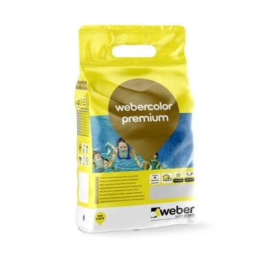 Bricomart CEMENTO JUNTA ANCHA PREMIUM WEBER 5KG WENGUE