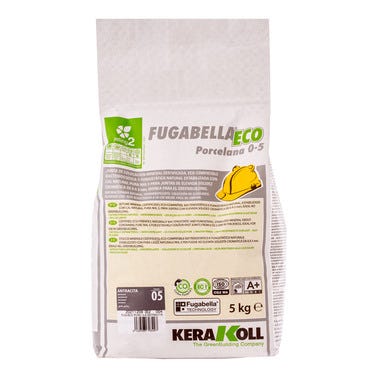 Bricomart CEMENTO JUNTA FINA FUGABELLA KERAKOLL 5KG ANTRACITA