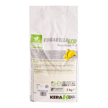 Bricomart CEMENTO JUNTA FINA FUGABELLA KERAKOLL 5KG GRIS HIERRO