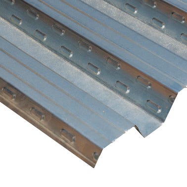 Bricomart CHAPA ACERO FORJADO COLABORANTE H60 0.8 MM 3 M