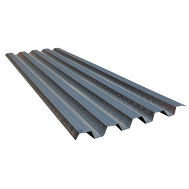 Bricomart CHAPA ACERO FORJADO COLABORANTE H60 0.8 MM 3 M