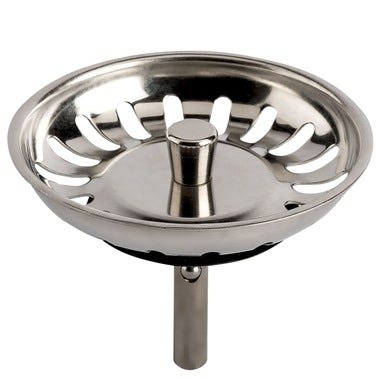 Bricomart CHAPA CESTILLA INOXIDABLE 115MM CON VASTAGO