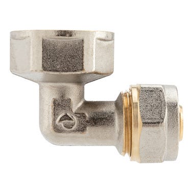 Bricomart CODO 90º 16MMX3/4" HEMBRA COMPRESIÓN MULTICAPA