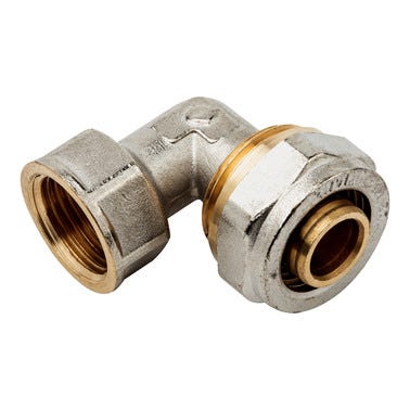 Bricomart CODO 90º 20MMX1/2" HEMBRA COMPRESIÓN MULTICAPA