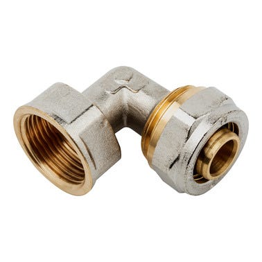 Bricomart CODO 90º 20MMX3/4" HEMBRA COMRPESIÓN MULTICAPA