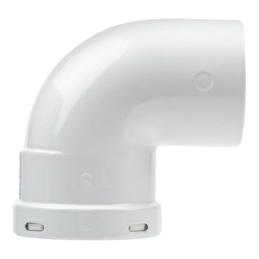 Bricomart CODO 90º ALUMINIO Ø80MM MACHO-HEMBRA CONDENSACIÓN