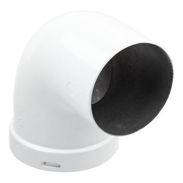 Bricomart CODO 90º ALUMINIO Ø80MM MACHO-HEMBRA CONDENSACIÓN
