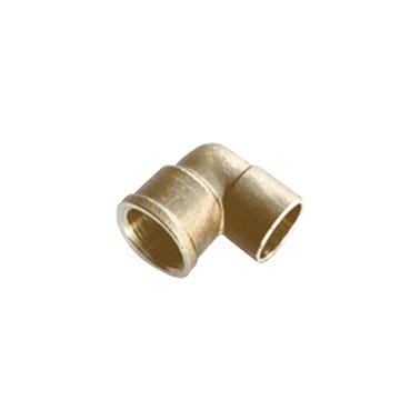 Bricomart CODO 90º LATÓN 18MMX1/2" HEMBRA SOLDAR-ROSCAR 2 UNIDADES