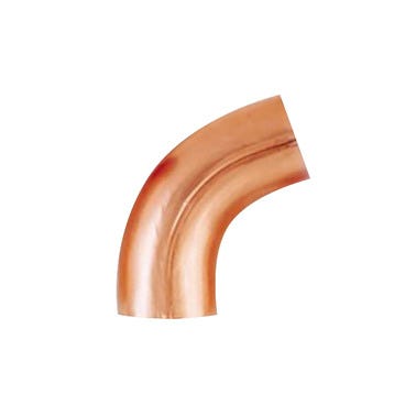 Bricomart CODO EVACUACIÓN PLUVIALES METÁLICO ENGATILLADO ALUMINIO-COBRE Ø80MM