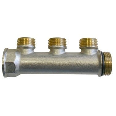 Bricomart COLECTOR Ø3/4"X16MM 3 SALIDAS Ø1/2" MULTICAPA