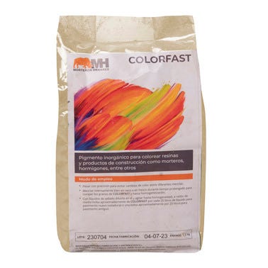 Bricomart COLORANTE COLOR FAST MORTEROS HENARES CREMA 1KG