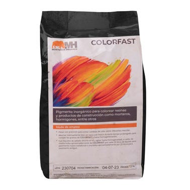 Bricomart COLORANTE COLOR FAST MORTEROS HENARES NEGRO 1KG