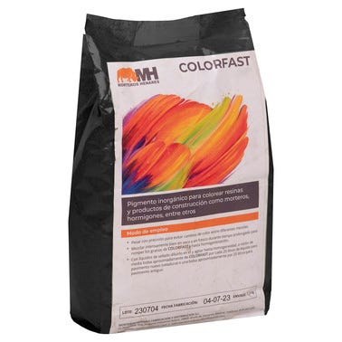 Bricomart COLORANTE COLOR FAST MORTEROS HENARES NEGRO 1KG