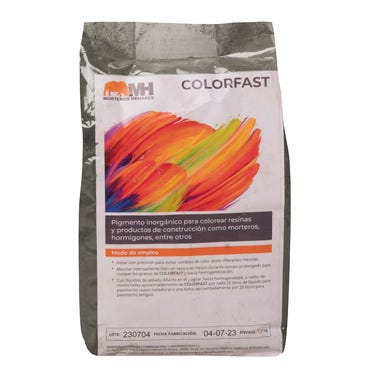 Bricomart COLORANTE COLOR FAST MORTEROS HENARES PIZARRA 1KG