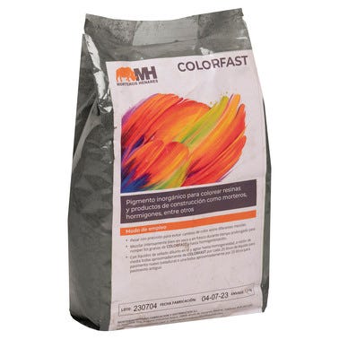 Bricomart COLORANTE COLOR FAST MORTEROS HENARES PIZARRA 1KG
