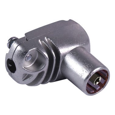 Bricomart CONECTOR ACODADO BLINDADO HEMBRA FACIL CONEXIÓN