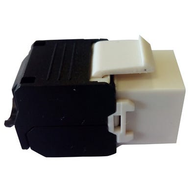 Bricomart CONECTOR RJ45 HEMBRA CATEGORIA 6 UTP BLANCO