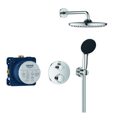 Bricomart CONJUNTO DE DUCHA EMPOTRADO TERMOSTATICO GROHE VITALIO STARTº