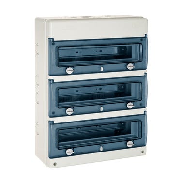 Bricomart CUADRO ELÉCTRICO PARA SUPERFICIE EN INDUSTRIALES DE 48 ELEMENTOS IP65 SOLERA
