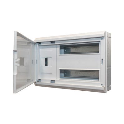 Bricomart CUADRO ELÉCTRICO PARA SUPERFICIE EN VIVIENDA DE ICP+24 ELEMENTOS IP40 SOLERA