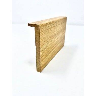 Bricomart CUBRE RODAPIE MELAMINA ROBLE 2240 X 90 MM
