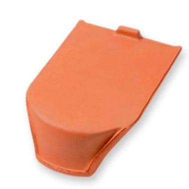 Bricomart CUÑA DE CABALLETE CERÁMICO KLINKER HYDRA ROJO