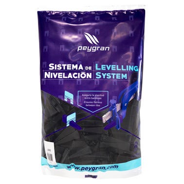 Bricomart CUÑA JUNTAS CERÁMICA SISTEMA ALICATE EMBALSADOR PEYGRAN BOLSA 300 PIEZAS
