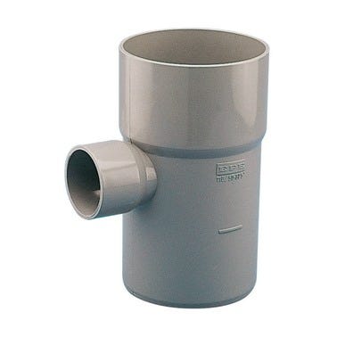 Bricomart DERIVACIÓN CON REDUCCIÓN 87º Ø110X50MM MACHO-HEMBRA