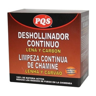 Bricomart DESHOLLINADOR CONTINUO PARA MADERA Y CARBON 14 DOSIS DE 70 G