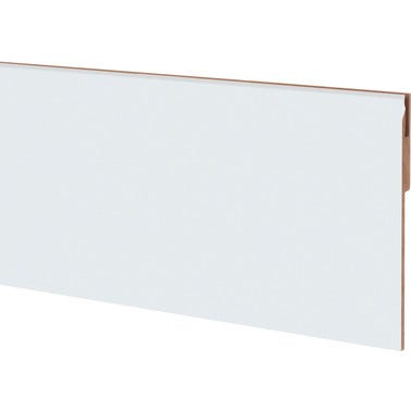 Bricomart EMBOCADURA EXTENSIBLE 16X1 2 CM. PARA TABIQUE DE 23 CM. LACADA BLANCA