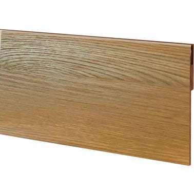 Bricomart EMBOCADURA EXTENSIBLE 16X1 2 CM. PARA TABIQUE DE 23 CM. MELAMINA ROBLE