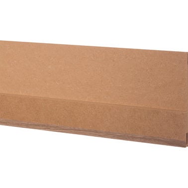 Bricomart EMBOCADURA EXTENSIBLE 16X1 2 CM. PARA TABIQUE DE 23 CM. MELAMINA ROBLE P