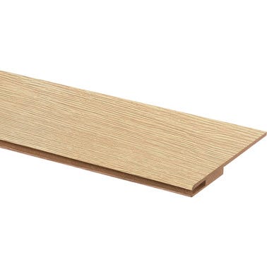 Bricomart EMBOCADURA EXTENSIBLE 16X1 2 CM. PARA TABIQUE DE 23 CM. VT5 MELAMINA ROBLE