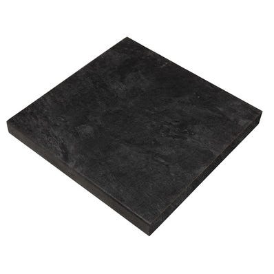 Bricomart ENCIMERA ACABADO PIZARRA NEGRA 360 X 63 X 3 CM