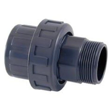 Bricomart ENLACE MIXTO 3 PIEZAS 63MM-2" MACHO-HEMBRA PVC PRESIÓN