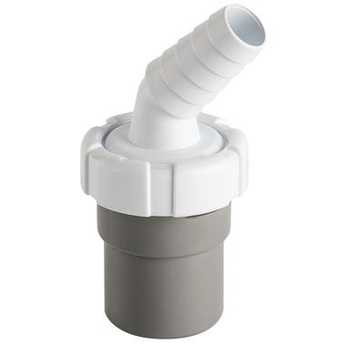 Bricomart ENLACE MIXTO MACHO PVC TOMA ELECTRODOMÉSTICOS 1 1/2"