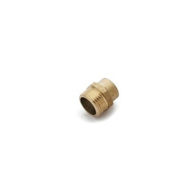Bricomart ENTRONQUE LATÓN 12MMX1/2" MACHO SOLDAR-ROSCAR