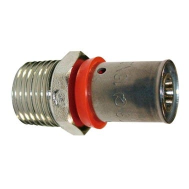 Bricomart ENTRONQUE ROSCA Ø16MMX1/2" MACHO MULTICAPA