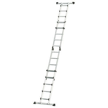 Bricomart ESCALERA MULTIPOSICIÓN TELESCOPICA 4 TRAMOS