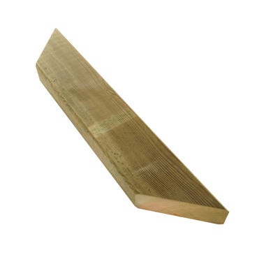 Bricomart ESCUADRA-PUNTAL PINO MACIZO TRATAMIENTO AUTOCLAVE 50X7X3 3 CM