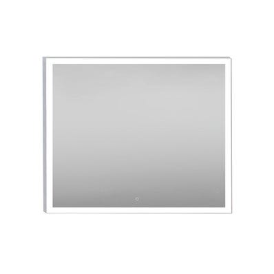 Bricomart ESPEJO DE BAÑO CON LUZ LED ETNA 100X80CM ACERO