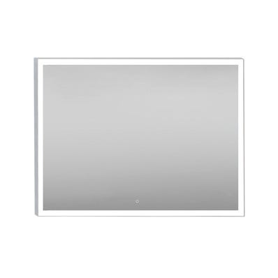 Bricomart ESPEJO DE BAÑO CON LUZ LED ETNA 120X80CM ACERO