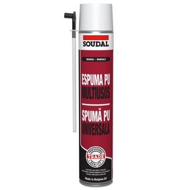 Bricomart ESPUMA DE POLIURETANO MULTIUSO MANUAL 750 ML
