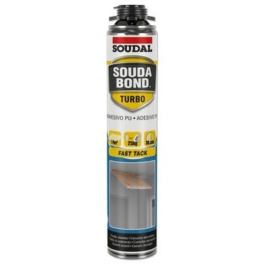 Bricomart ESPUMA DE POLIURETANO Soudabond Turbo 750ML