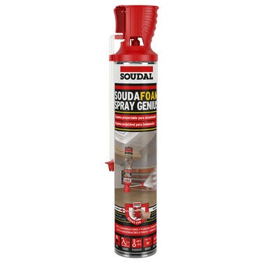 Bricomart ESPUMA DE POLIURETANO SOUDAFOAM SPRAY GENIUS SOUDAL 700ML