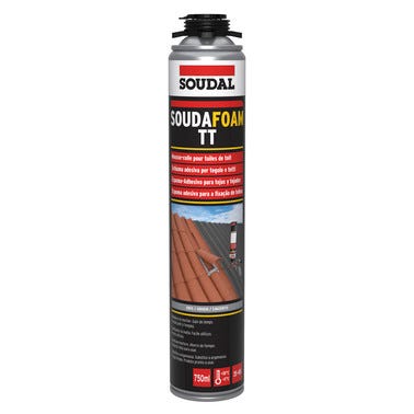 Bricomart ESPUMA EXPANSIVA DE POLIURETANO SOUDAFOAM TT SOUDAL 750 ML