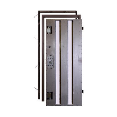 Bricomart ESTRUCTURA PUERTA ACORAZADA PARA PANELAR ASSO 10 DERECHA